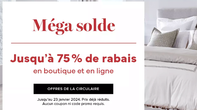 LINEN CHEST SOLDES Liquidation